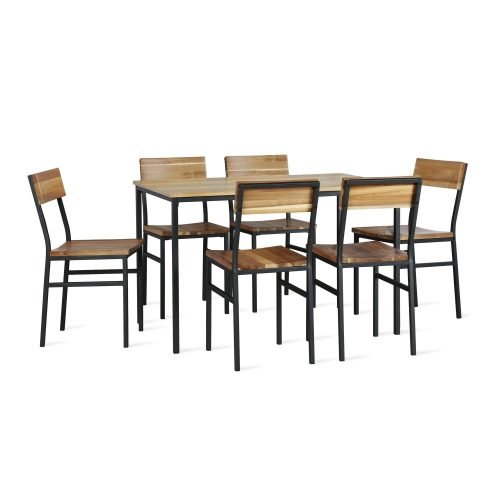 Jual Set Meja  Makan Industri Rangka  Besi Cafe Indomebel id