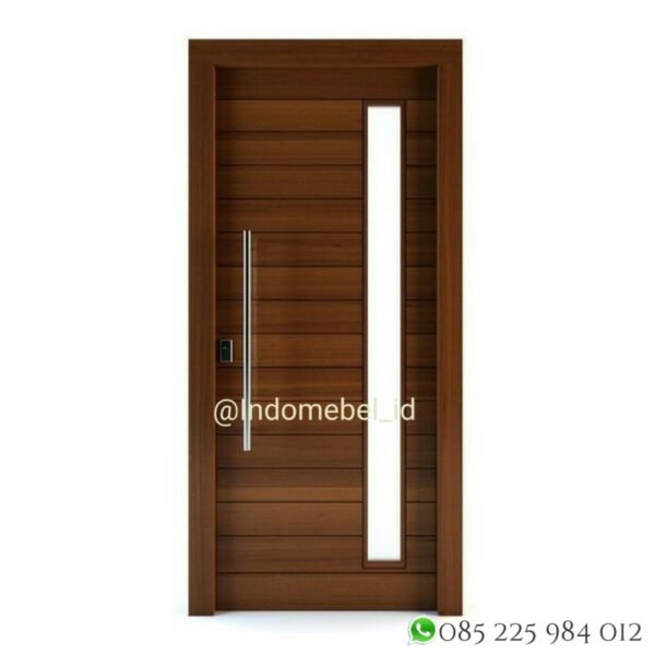 Pintu Minimalis Kayu Jati Modern Murah Indomebel Id
